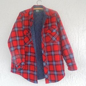 Timber Trail Flannel  L winter jacket Quilted
